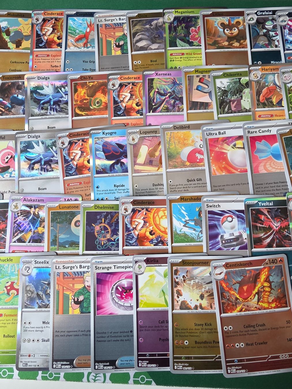 Pokémon Carte collezionabili: Pokemon Mega Evolution Holo / Reverse Set 65Stk. – Nuovo (secondo la descrizione) da Gossau SG venduto da worklifebalance 2