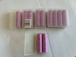 11 Stk Samsung SDI INR18650-30Q Akkus