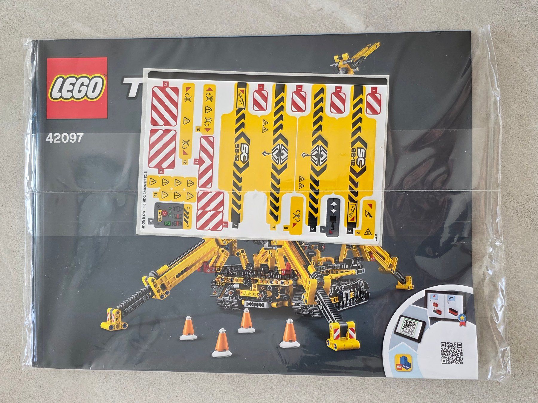 Technics Kit di costruzioni: LEGO Technic 42097 - Spinnen-Kran – Usato da Kaiseraugst venduto da Haubitz60 3
