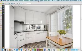 Hochwertige Küche komplett mit Geräten & Granitabdeckung