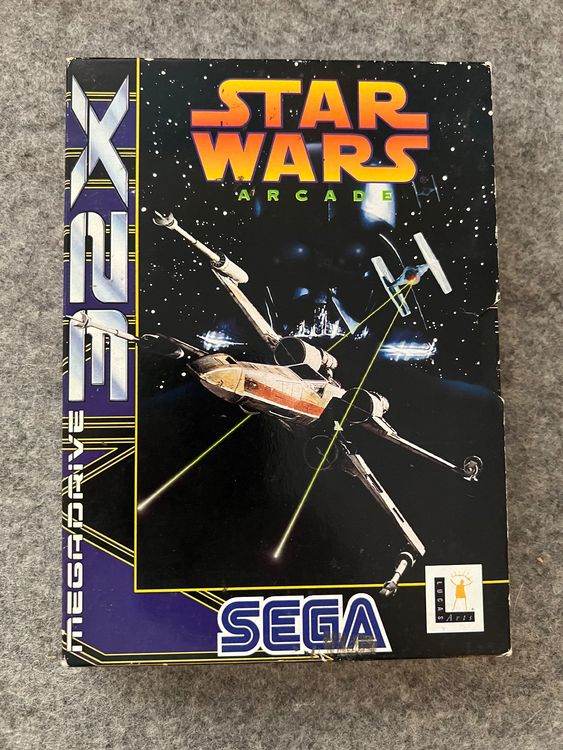 Star Wars Arcade Sega 32X - Komplett mit Anleitung! (Gebraucht) in ...