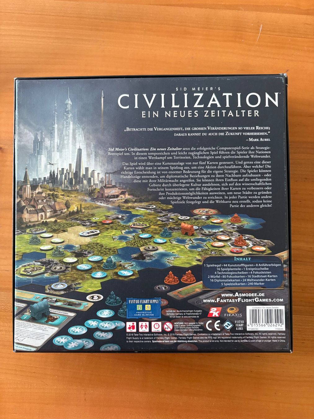 Giochi: Brettspiel Sid Meier's Civilization, (DE) gebraucht – Usato da Zürich venduto da eli_9jhj 1