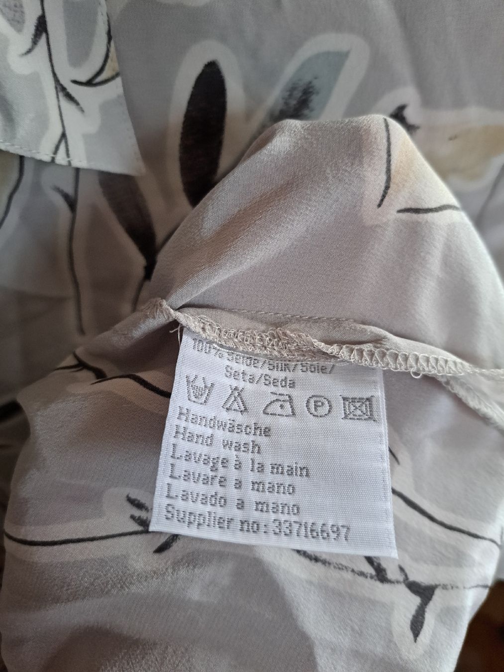 Peter Hahn Camicette: PETER HAHN EXCLUSIVE Seidenbluse Bluse 40 M Sommerbluse – Usato da Mollis venduto da Fauchi99 7