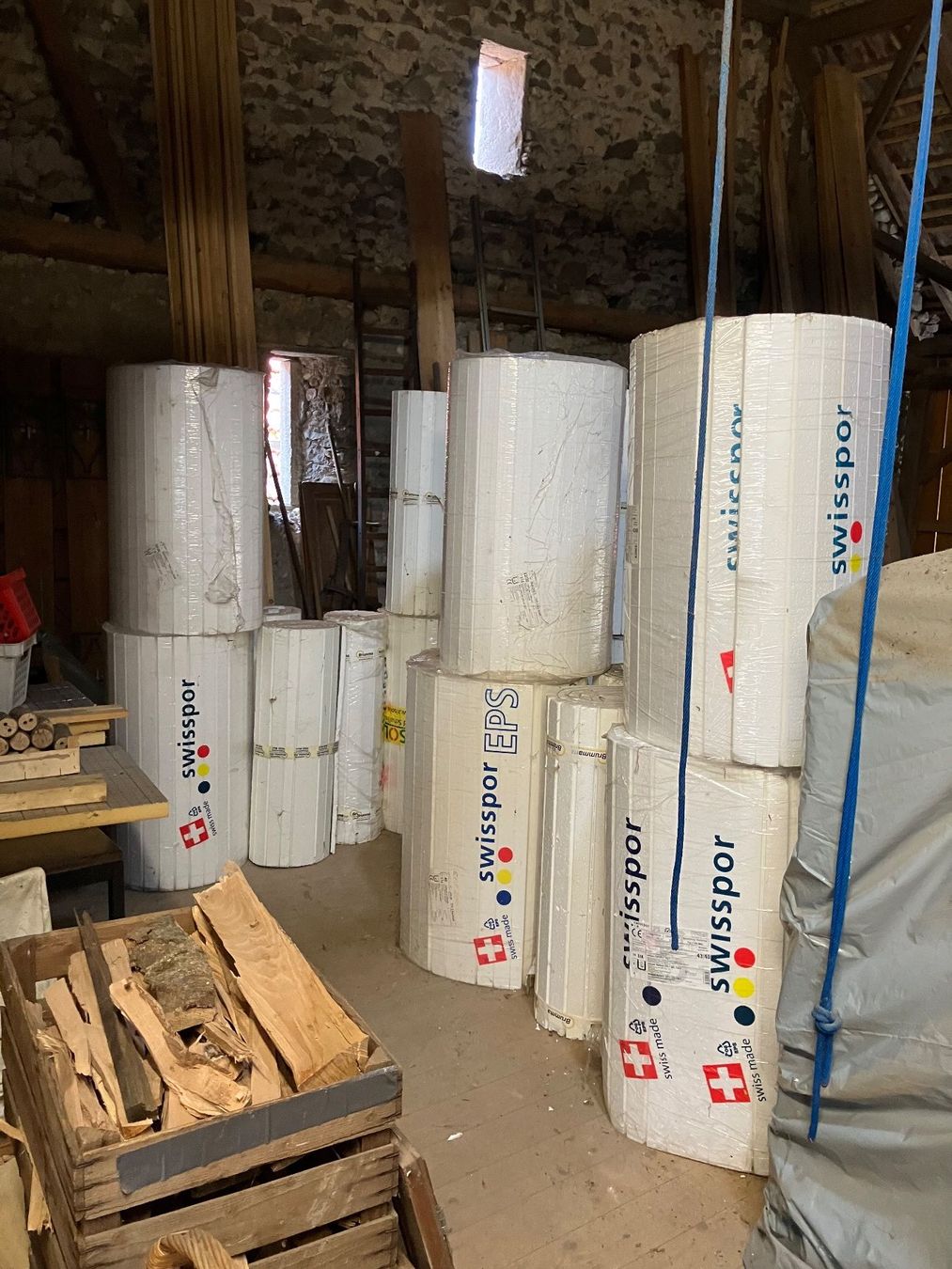 Matériau de remplissage: Bodendämmung EPS Rollisolation – Neuf avec emballage d'origine à Birrhard par babarum