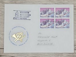 CL18 Enveloppe + Timbre Suisse 1971