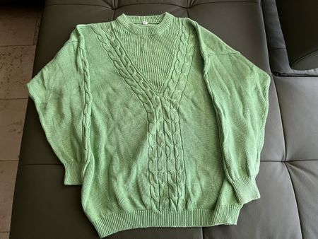 Pullover grün