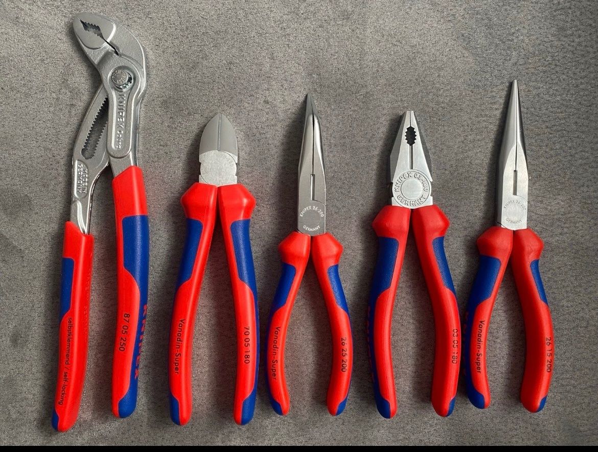 Knipex Alle Werkzeuge: Knipex Zangen-Set 5-teilig – Neu (gemäss Beschreibung) aus Widnau von