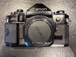 Canon A1 mit 3 Objektiven
