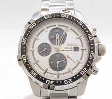 Seiko Solar Chronograph V172-0A10–Sportliche Herren mit Box