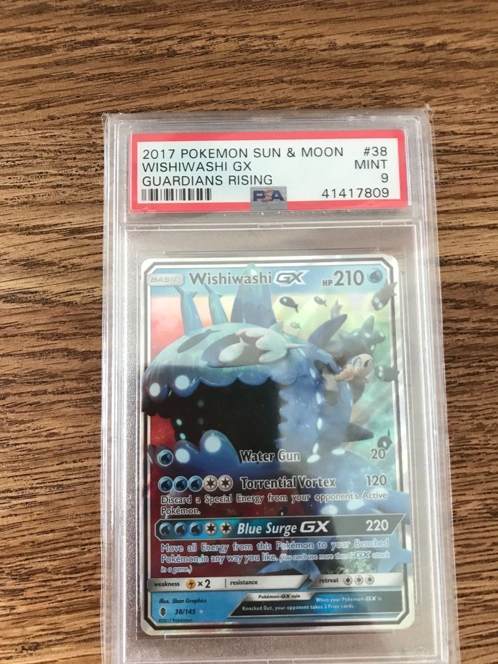 Pokémon Carte collezionabili: Wishiwashi GX PSA 9,Eng. 2017 ,Sun&Moon – Usato da Küssnacht am Rigi venduto da Ebikoner 2