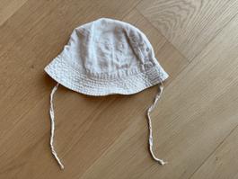 Sonnenhut H&M Gr. 98 Bio-Baumwolle beige