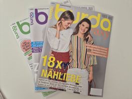 burda easy | 3 Nähzeitschriften | 2019–2021