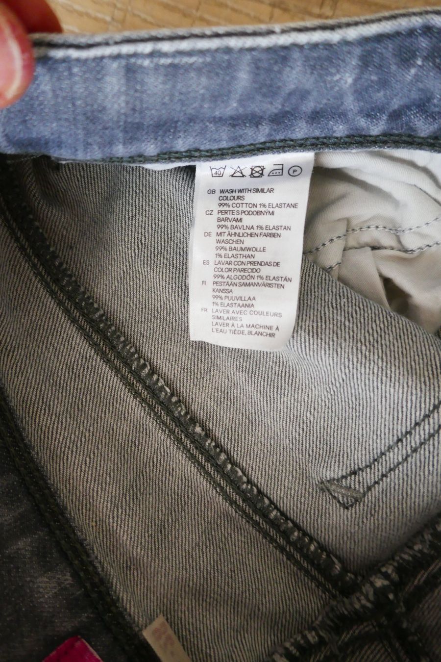 Pantaloni: Jeans grau Gr. 28 – Usato da Port venduto da uzuku 7