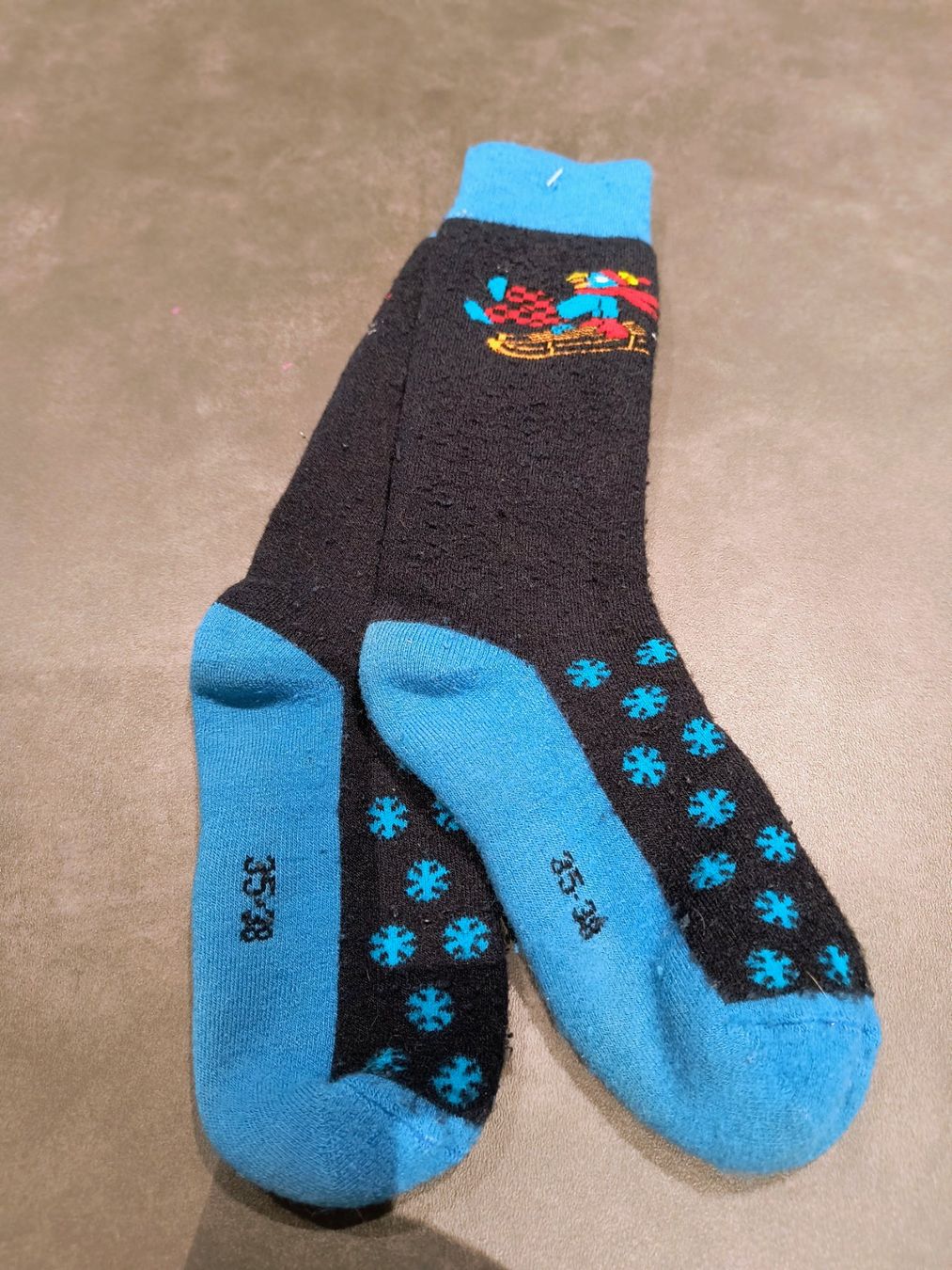Calze: Warme Wintersocken / Skisocken Gr. 35-38 – Usato da Oberweningen venduto da Bumblebee2 1