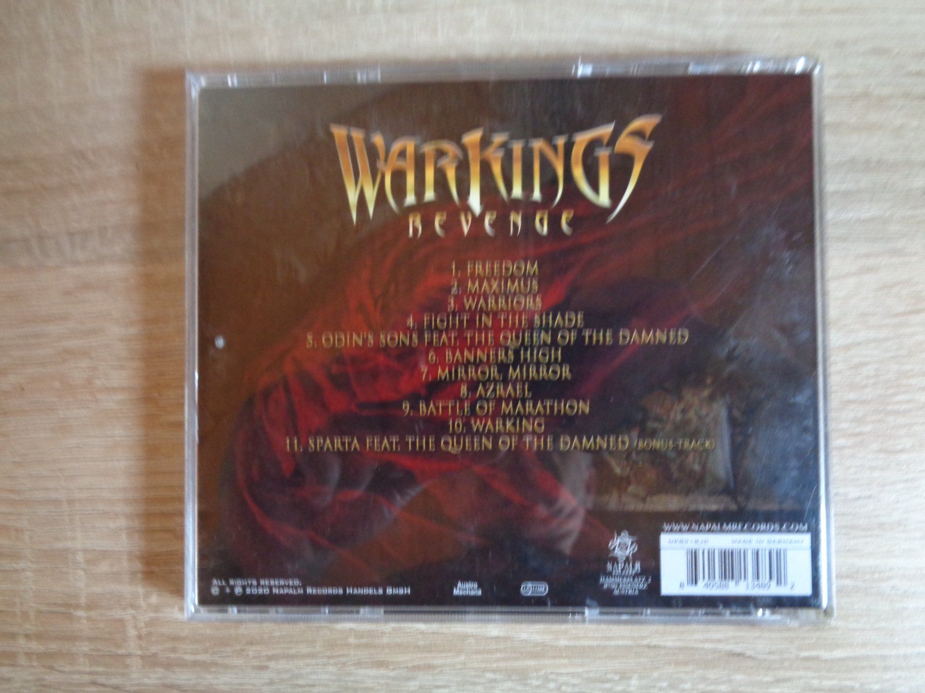 CD: WARKINGS - REVENGE – Usato da Weiningen ZH venduto da Princebebe 1