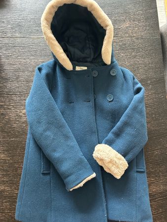 Mantel Blau 9Jahren