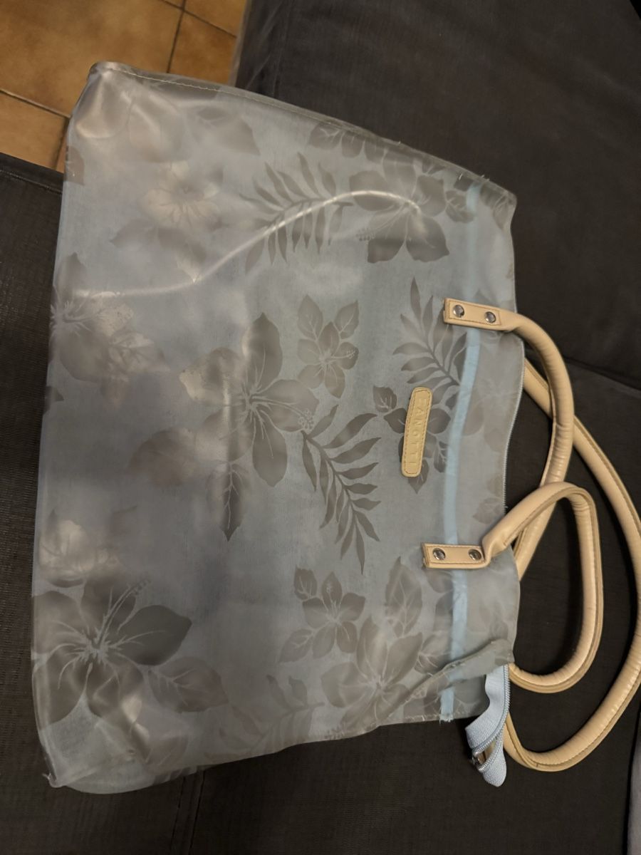 Zanotti Taschen für Damen: Sac Zanotti transparent et fleuri – Gebraucht aus Veyrier von kimedovapa
