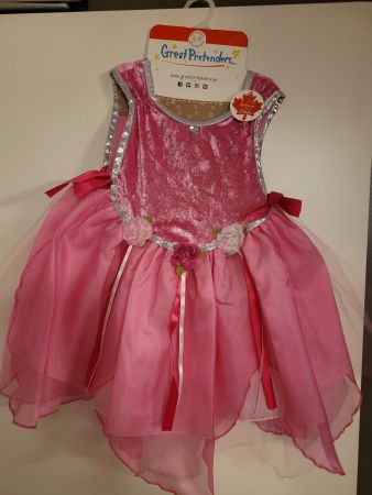 Feen Kostüm Pink Grösse 3 bis 4 Jahre Great Pretenders