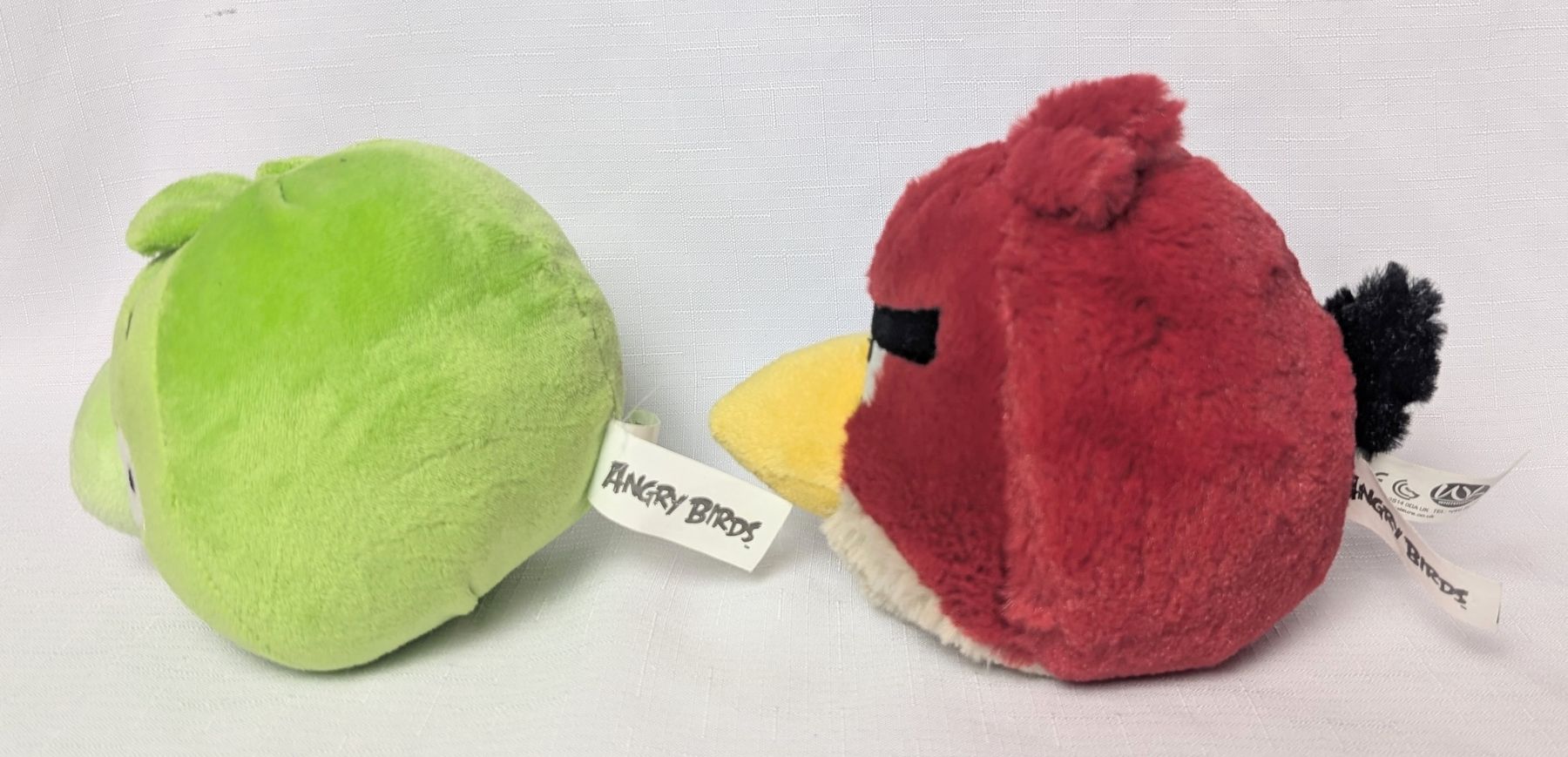 Spielzeuge: 2er Set - Angry Birds - Stofftier - Plüsch Figur – Neu (gemäss Beschreibung) aus Wängi von ABIZONE-86 1