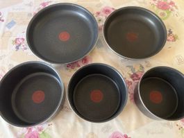 3 poêles et 3 casseroles Ingenio TEFAL