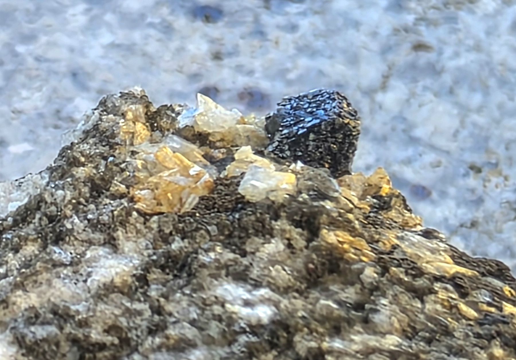 Mineralien & Heilsteine: Mineral: Rutil Pseudomorphose nach Ilmenit. Ein Klassiker! – Gebraucht aus Glis von nbu_65ys