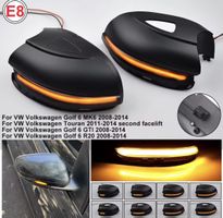 Frecce dinamiche LED per specchietti VW Golf 6, come nuove!