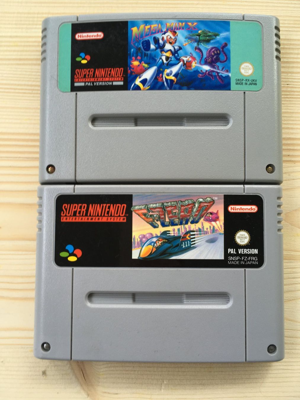 Nintendo Giochi: Mega Man X + F-Zero - Nintendo SNES – Usato da St.Gallen venduto da sjosjo