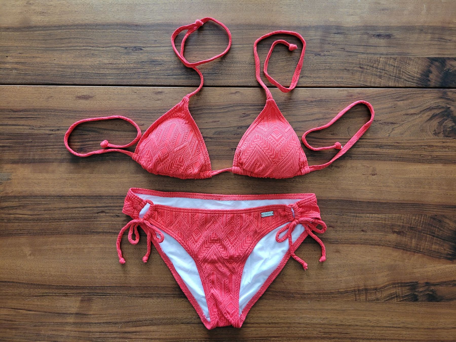 Buffalo Costumi da bagno & Bikini: neues Buffalo Triangel-Bikini rot, Push-Up 36 – Nuovo (secondo la descrizione) da Birrwil venduto da Mischabel1