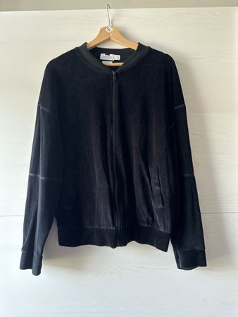 Schwarze Übergangsjacke