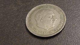 1957 Spanien 5 PTas