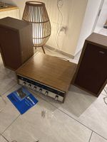 Sanyo Otto DC-37 Plattenspieler mit Otto Lautsprecherboxen
