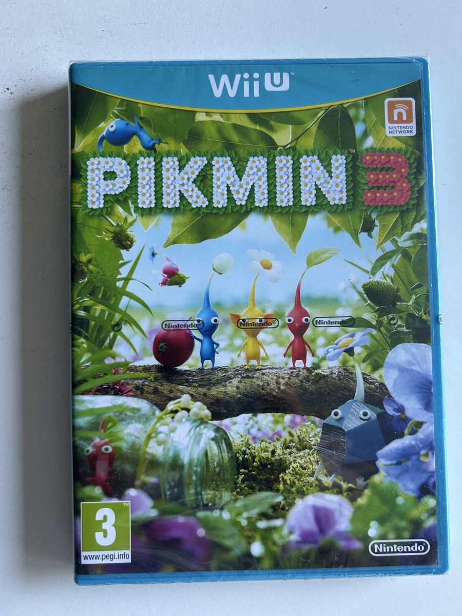 Nintendo Spiele: Pikmin 3 sealed FRa – Neu und originalverpackt aus Pully von PongDayOne