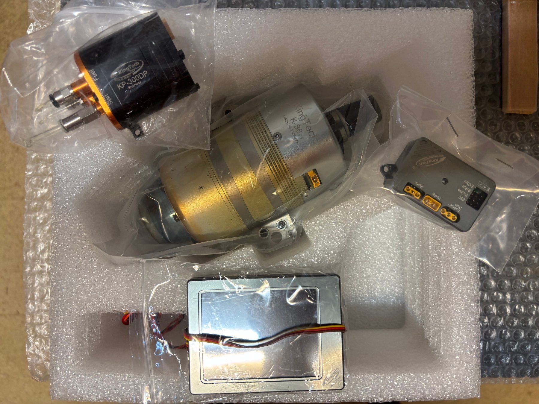 Motori: Kingtech Turbine  K86 G5 – Usato da Winterthur venduto da maximentus