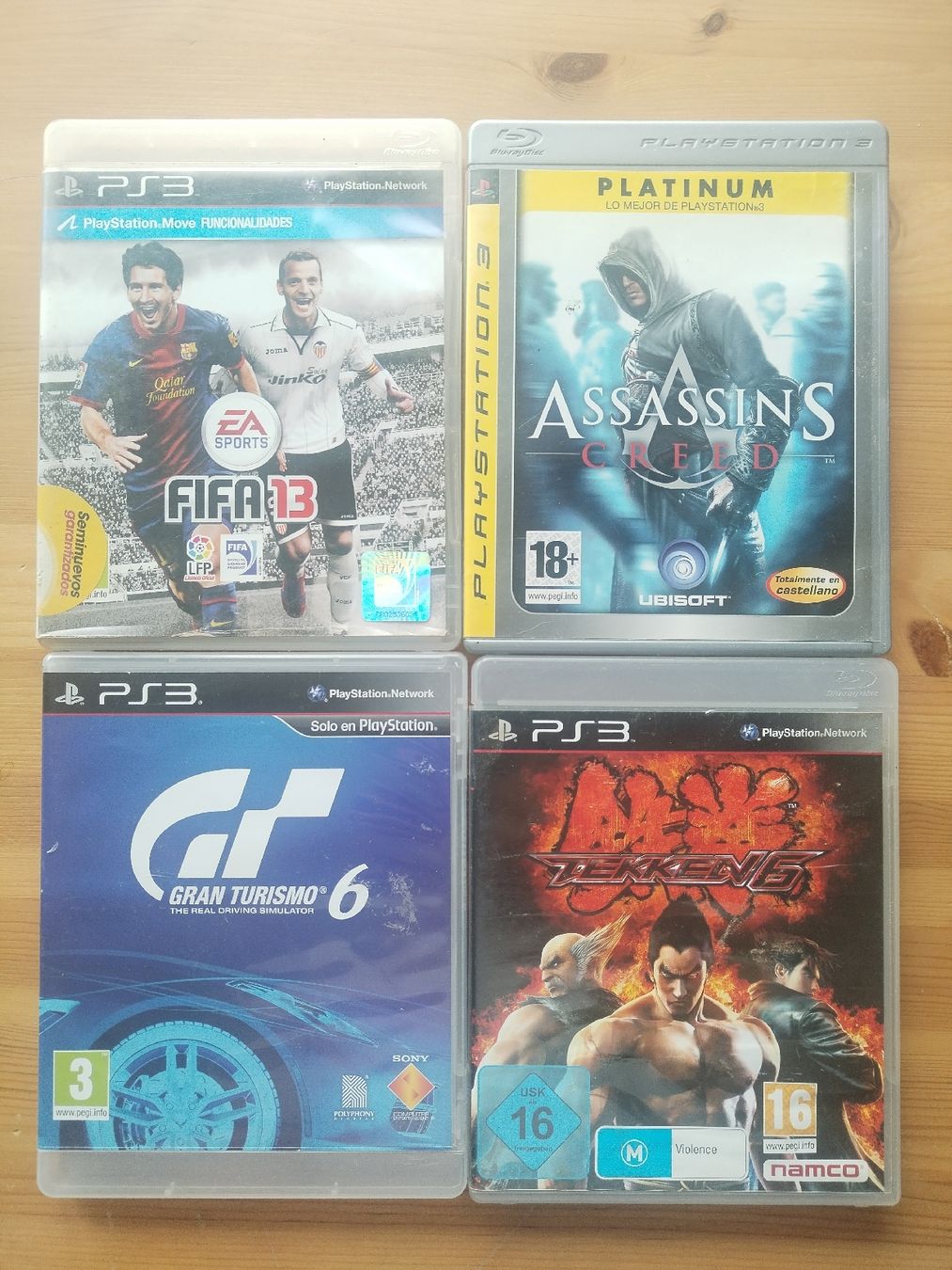 Sony Console: PS3 Play Station 3 + 7 games + 2 dualshock controllers – Usato da Fribourg venduto da Antonio_Ramos 1
