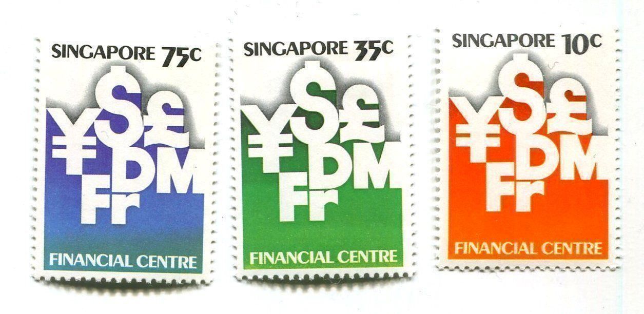 Alle Briefmarken: Briefmarken "CHF, USD, DM". Singapur – Neu und originalverpackt aus Basel von Butsch5