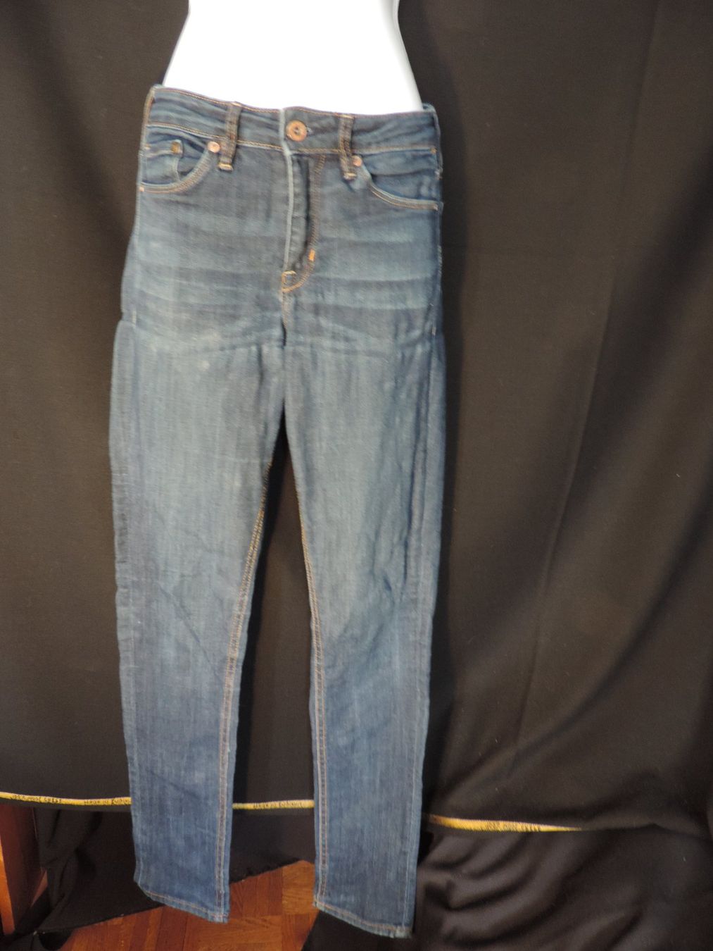 Jeans: jeans bleu foncé stretch – Usato da Genève venduto da Axelle333 5