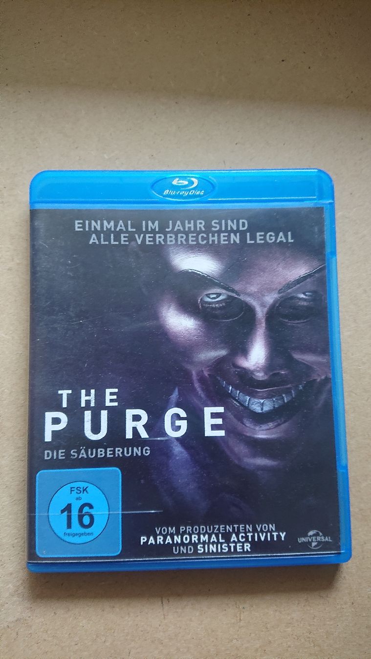 Tutti i DVDs: The Purge Die Säuberung Blu-ray  – Usato da Chur venduto da FreakofRarity