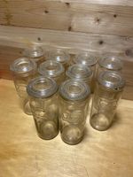 Lot de bocaux anciens "Weck" 1 litre - Vintage !