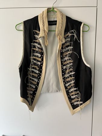 Vintage Zadig et Voltaire Silk vest size S/M