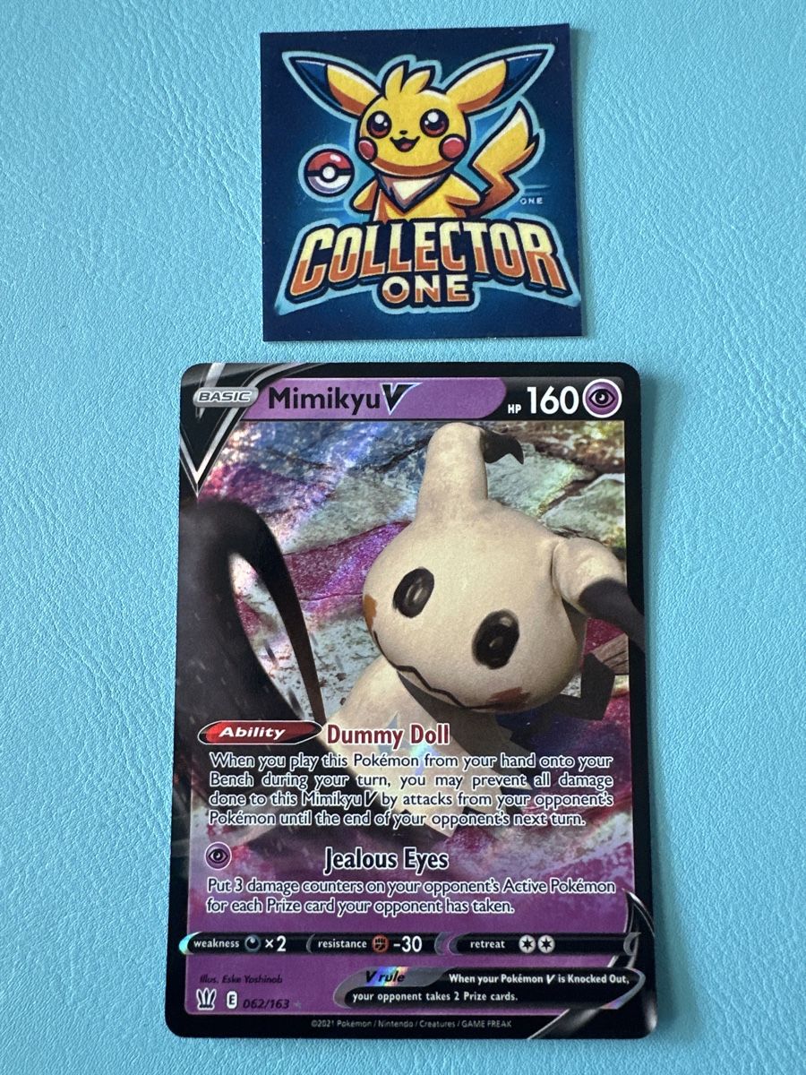 Pokémon Carte collezionabili: Pokemon Mimikyu V 2021 – Nuovo (secondo la descrizione) da Lommiswil venduto da CollectorOne