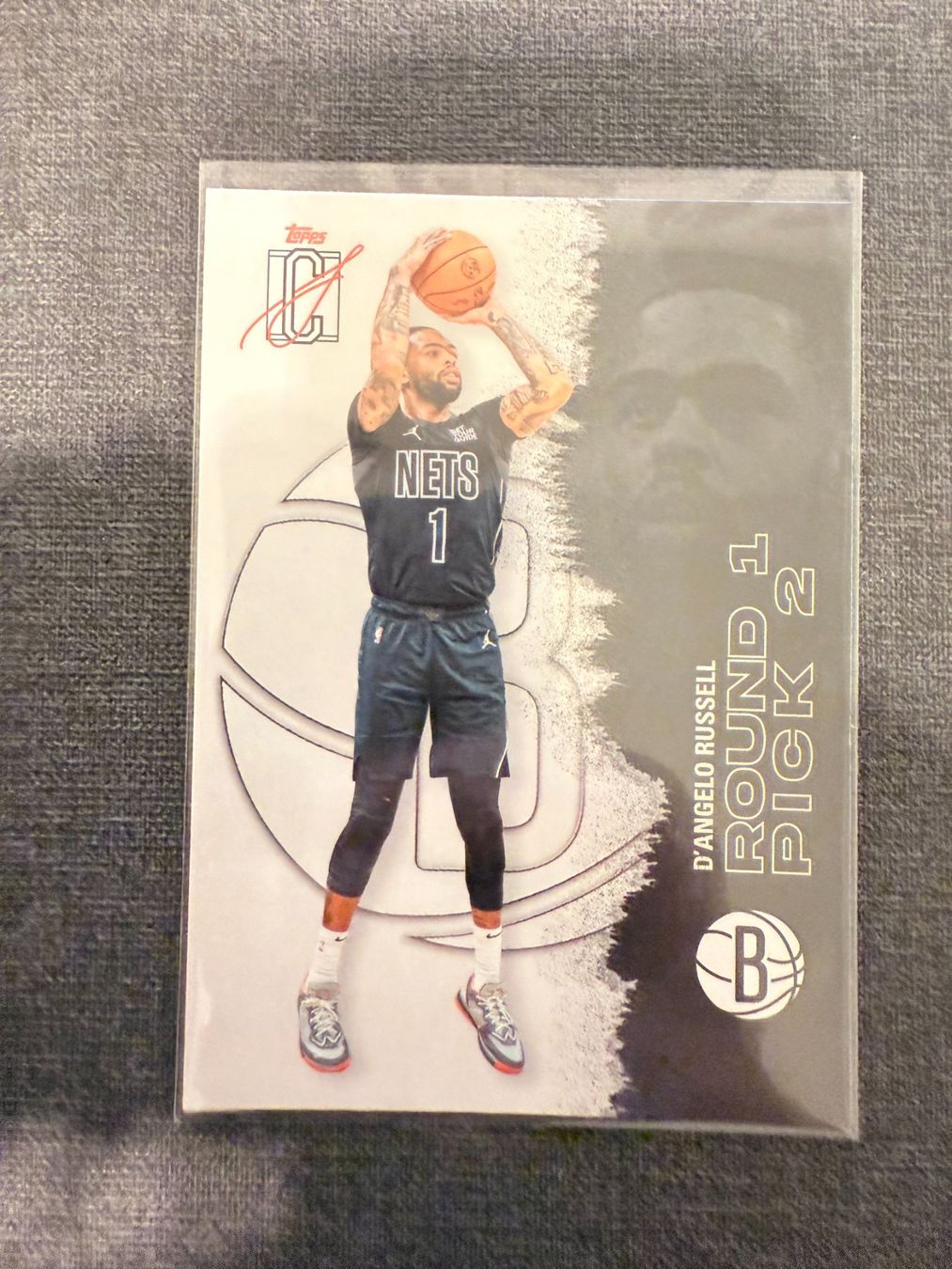Topps Carte collezionabili: Topps NBA D´ Angelo Russell Brooklyn Nets – Usato da Burgdorf venduto da Sports_Cards_3400