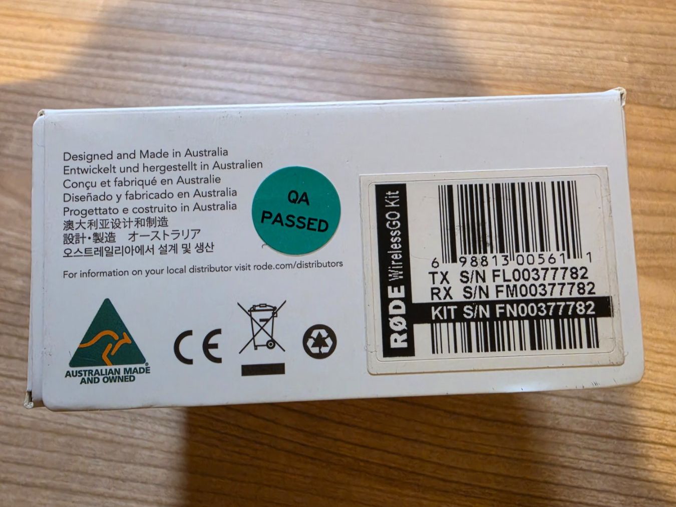 Røde Mikrofone: RØDE Wireless GO – Wireless Mikrofon – originalverpackt – Neu und originalverpackt aus Pfäffikon ZH von sam8330 2