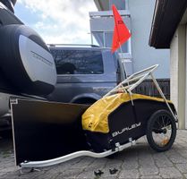 Burley Fahrradanhänger Veloanhänger komplett mit Gepäckträge