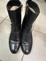 Michael Kors Stiefel schwarz Leder Grösse 37 guter Zustand