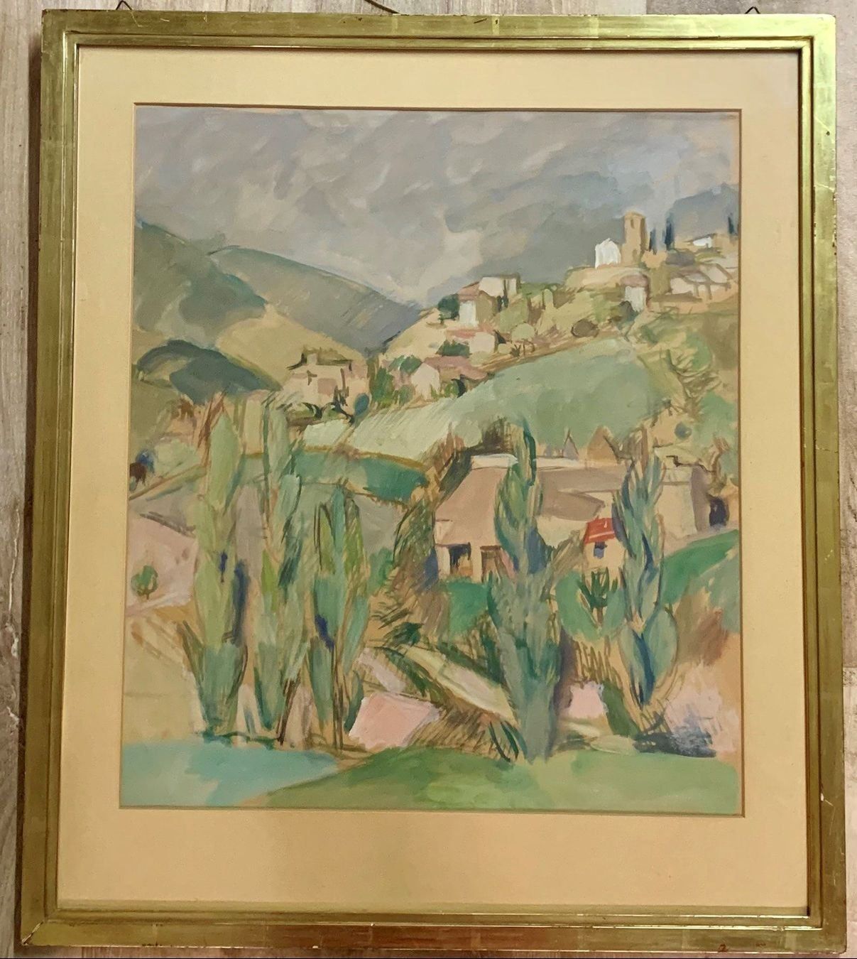 Dipinti: Sehr Alte Mischtechnik 1940 – Usato da Müllheim Dorf venduto da Othmar73