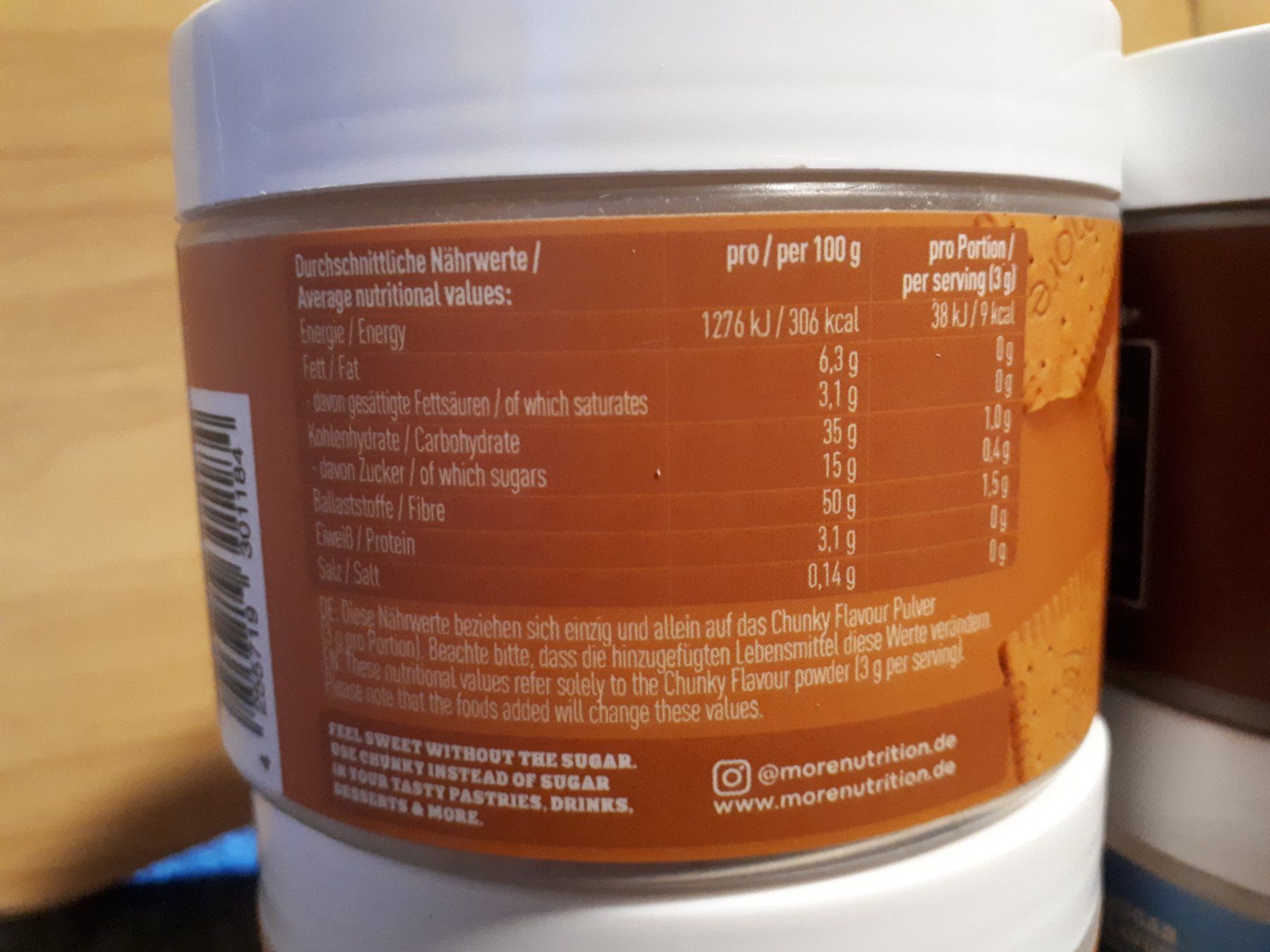 More Nutrition Lebensmittel & Spezialitäten: 4 Geschmacksrichtungen More Chunky Flavour – Gebraucht aus Matten (St. Stephan) von Sar-hu02 2
