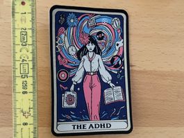 Tarot The ADHD Patch Aufnäher Sticker