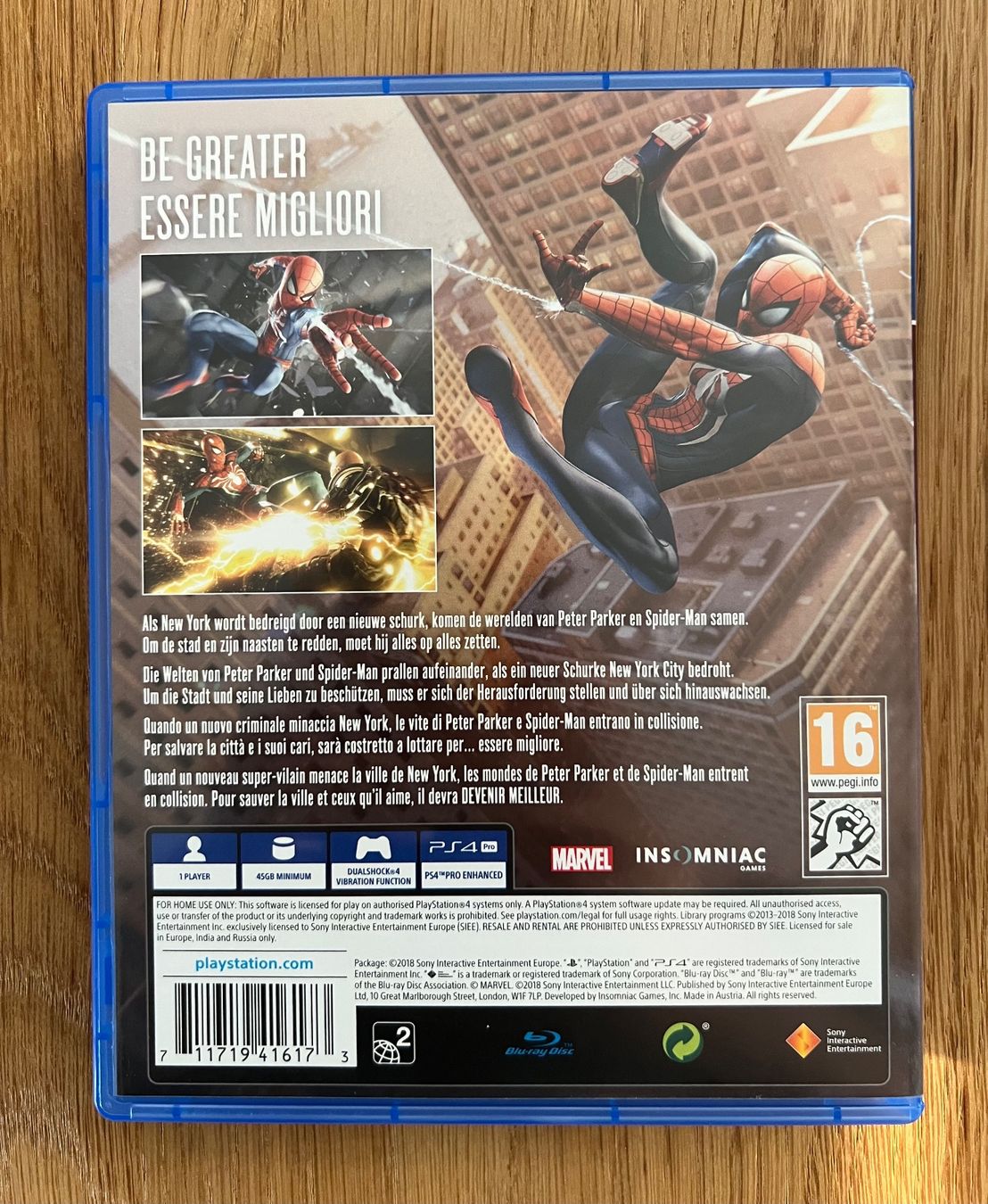 Spiele: Marvel Spider-Man | PS4 – Gebraucht aus Frenkendorf von astar09 1