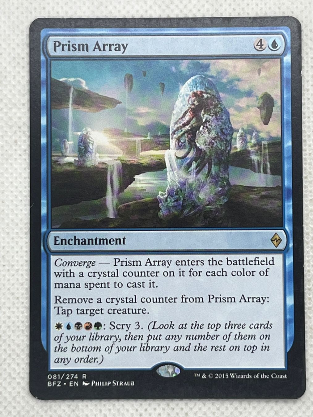Magic The Gathering Carte collezionabili: MTG Prism Array BFZ 81 Englisch Rare – Usato da Hinterkappelen venduto da Kim1992