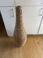 Holzvase, Dekovase, sehr schönes Design, Top Zustand!